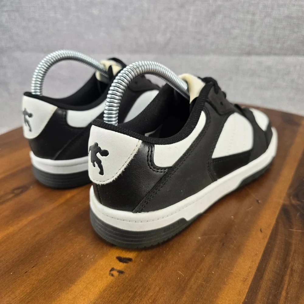 AND1 Womens Low Top Basketball Sneakers‎ Black White WMA142ES013 Size 6